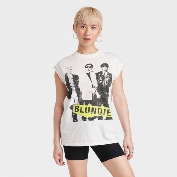 Women's Blondie Graphic Muscle Tank Top -
White new - Picture 2 of 5